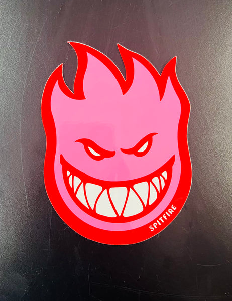 SPITFIRE FIREBALL PINK/RED (Size M) Sticker
