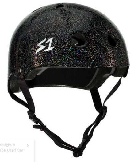 S1 Lifer Helmet - Silver Glitter