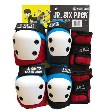 187 COMBO PACK RED - KNEE AND ELBOW PADS