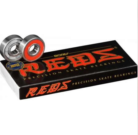 Bones Super Reds 8 Pack Genuine Skateboard Bearings