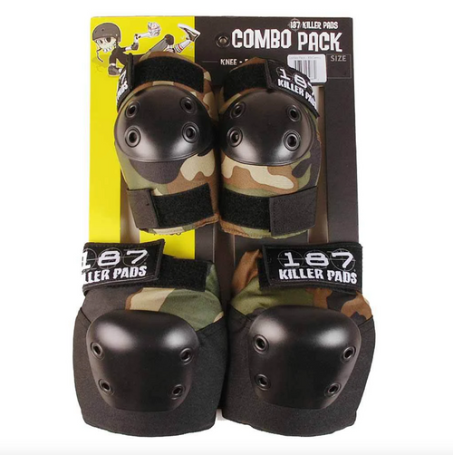 187 COMBO PACK CAMO - KNEE AND ELBOW PADS