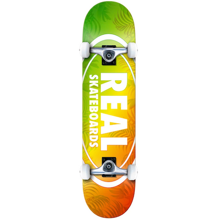 REAL- BE FREE PINK/BLUE FADE 8.0 COMPLETE SKATEBOARD