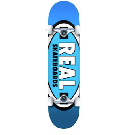 REAL- DOVE II PINK 7.5 SMALL - COMPLETE SKATEBOARD
