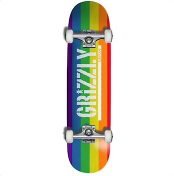 GRIZZLY - EQUALITY 7.75" COMPLETE SKATEBOARD
