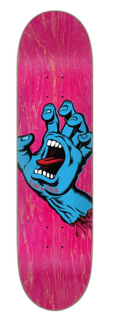 SANTA CRUZ - SCREAMING HAND BLACK - 8.6” x 31.95”