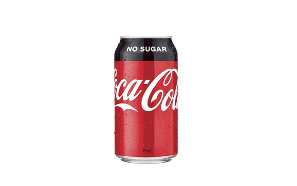 111 No sugar Coke 375ml.