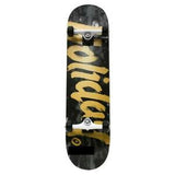 Holiday Skateboards - Tie Dye Black/Gold Complete Size: 8