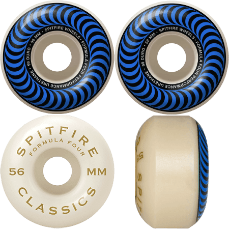 SPITFIRE F4 Classic 56mm swirl 99a skateboard wheels